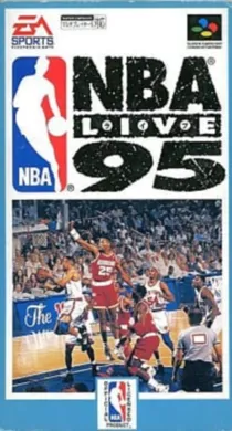 NBA Live 95 (Japan) box cover front